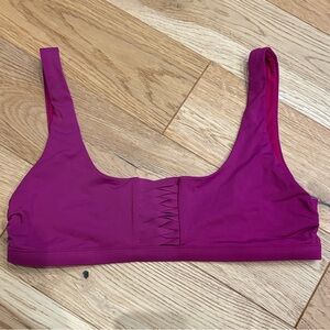 Athleta Magenta Sports Bra